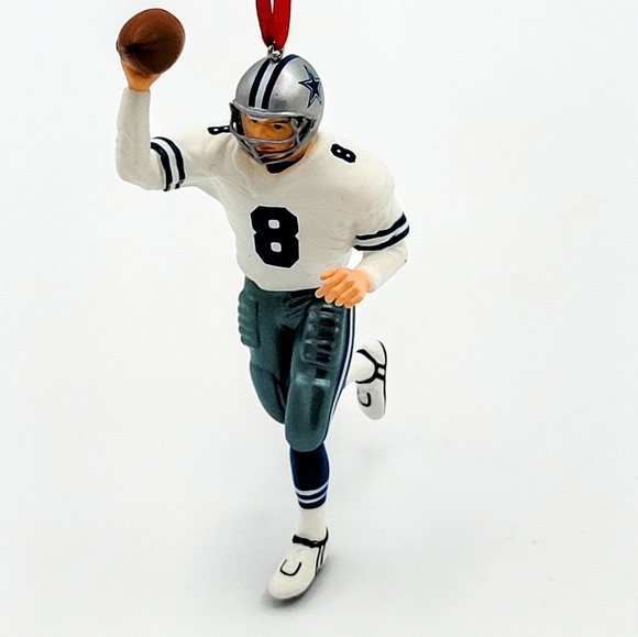 Hallmark Troy Aikman Christmas Ornament Dallas #8 Football - Picture 1 of 8